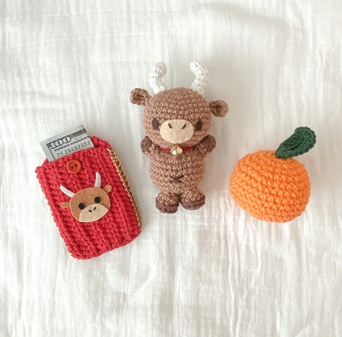 Handmade Red Rectangle Envelope