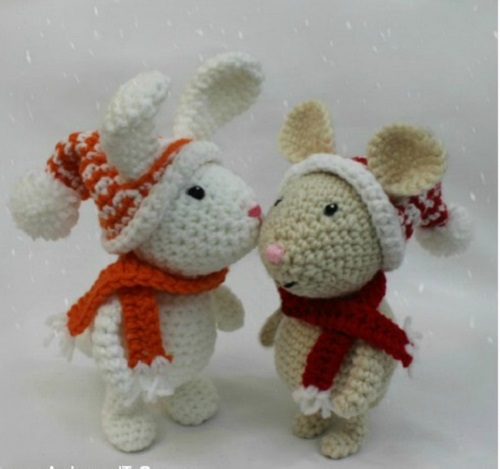 Crochet romantic doll Free Patterns 1