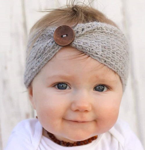 Free Easy Crochet Headband 3
