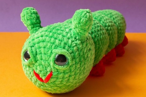 Free Amigurumi Caterpillar Crochet Patterns 4