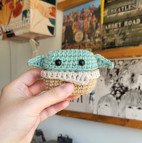 Baby Yoda Airpods Pro Case Crochet Tutorial