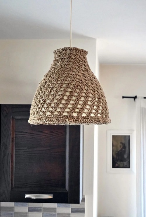 Crochet Lampshade Free Patterns 2