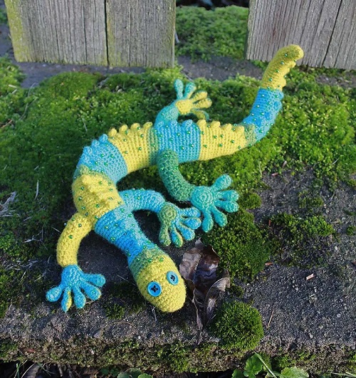 Crochet Lizards Free Patterns 2