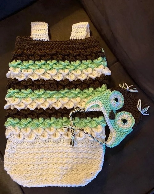 Baby Owl Sleep Sack & Hat