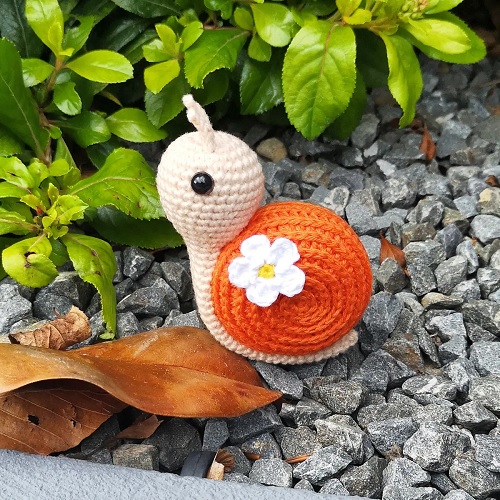 Spring Snail Crochet Pattern