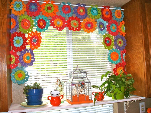 Crochet Window Valance Free Patterns 1