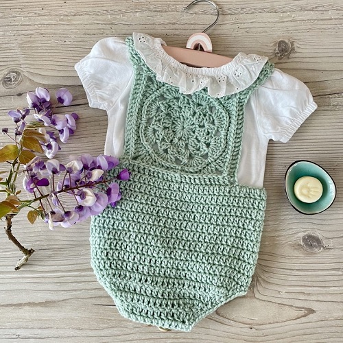 Crochet romper Femke