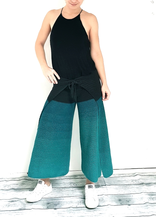 Crochet Women Long Pants Free Patterns 3