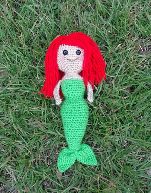 Crochet Summer Dolls Free Patterns 4