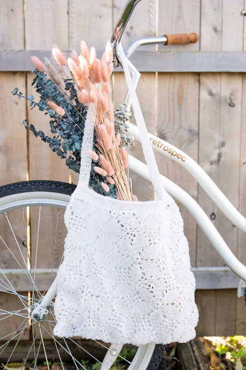 Stunning Crochet Hexagon Bag Patterns Ideas 4