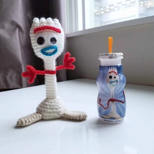 Forky Amigurumi Crochet Pattern