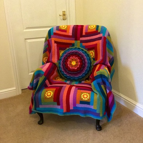 Latest Crochet Chair Cover 5