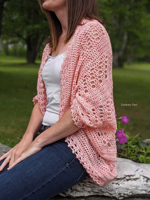 Boho-inspired Crochet Cardigan