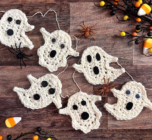 Halloween Spooky Ghost Garland