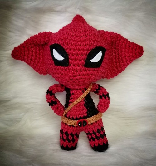 Easy and Cute Deadpool Crochet Patterns 2