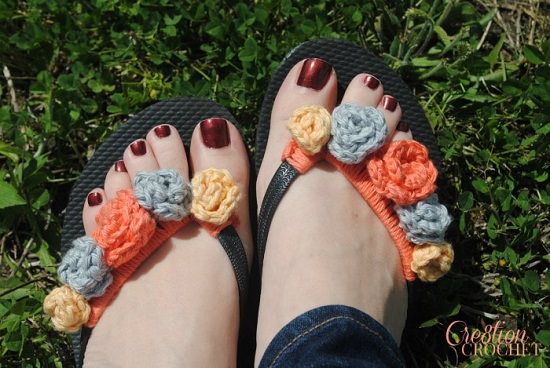 DIY Crochet Slippers Patterns 4