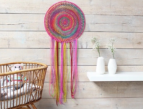 Crochet Dreamcatcher Wall Art