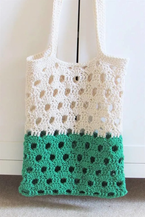 Cute and Easy Crochet Market Bag Ideas 4