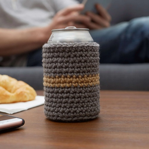 Crochet Beer Can Cozy Free Patterns 3