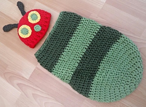 Caterpillar Baby Cocoon