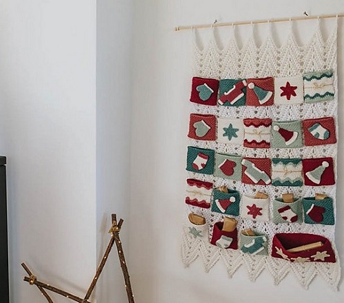 Stunning Advent Calendar Crochet Ideas