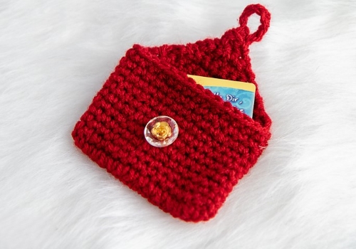 Crochet Gift Card Envelope Free Pattern