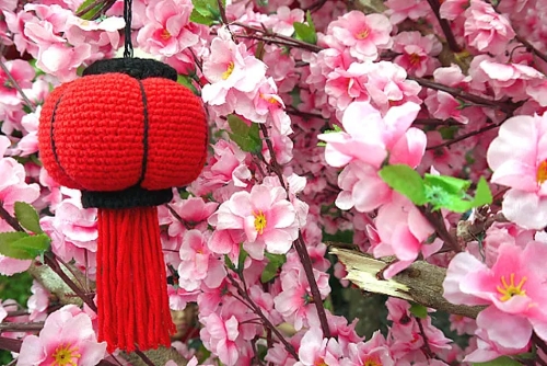 Chinese Lantern Amigurumi