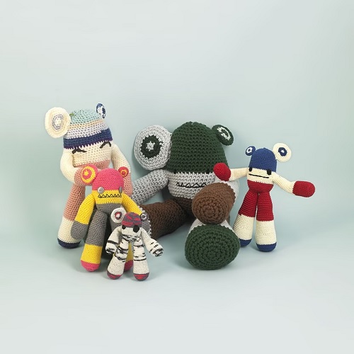 Conki the Crochet Monster