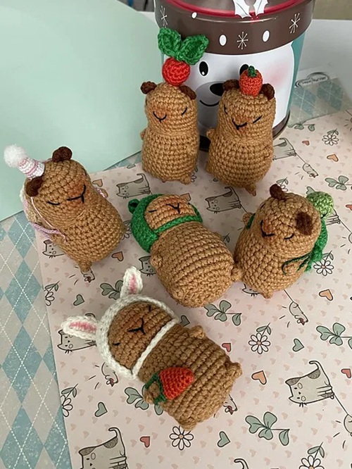 Crochet Capybara Free Patterns