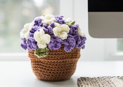 Crochet Potted Plants Free Patterns 1