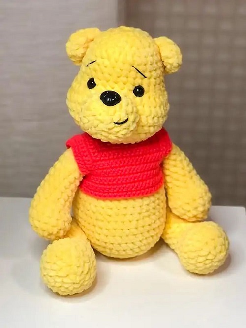 best Crochet Winnie the Pooh Free Patterns 4