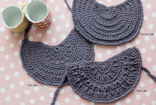 Crochet Baby Bibs Free Patterns 7