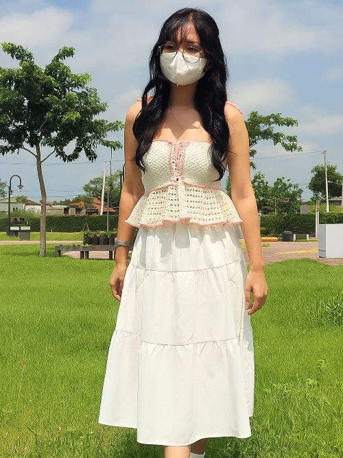 Easy Corrine Peplum Top