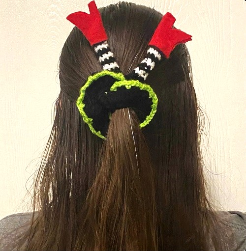 Witchy Halloween Scrunchy