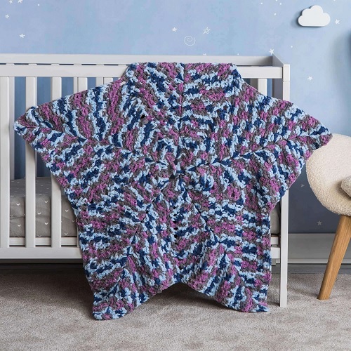 Dreamtime Crochet Star Baby Blanket