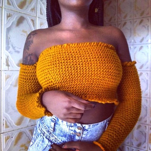 Crochet a Bardot Top