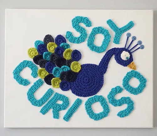 top Creative Peacock Free Crochet Patterns