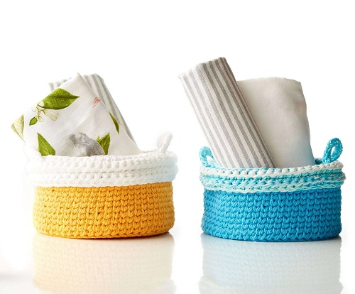 Crochet Handy Baskets