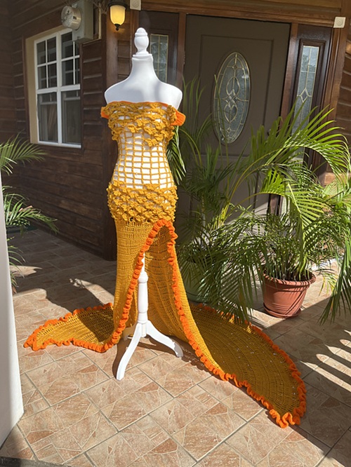 Butterfly Dress Crochet Patterns