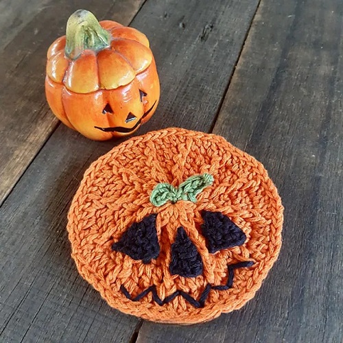 Halloween Pumpkin Coaster