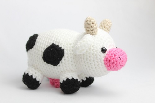 Crochet Strawberry Cow 8