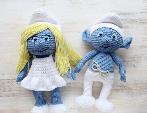 Easy and Cute Crochet Smurf Patterns