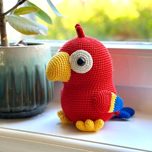 Poco Parrot Amigurumi