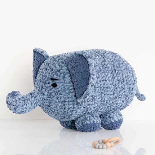 plush crochet elephant pattern