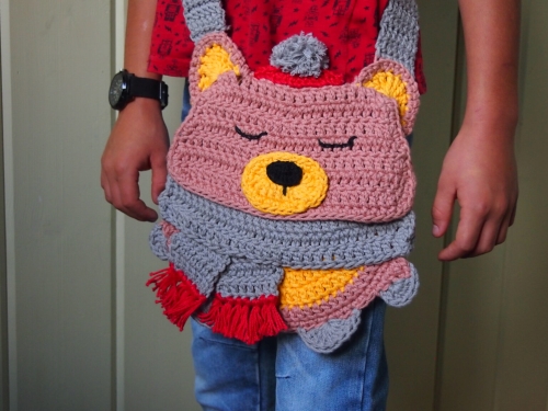 Bear Bag Free Crochet Pattern