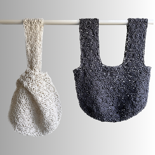 DIY Crochet Japanese Knot Bag Ideas 2