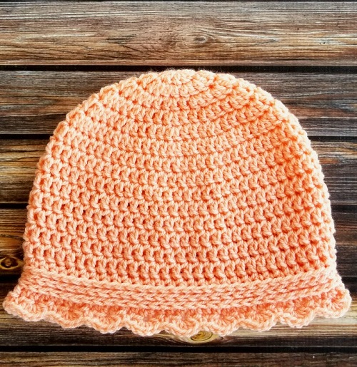 Flower Petal Cap Crochet Pattern