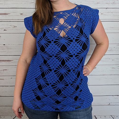 best crochet summer tunic free pattern