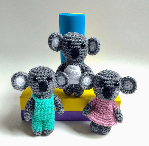 Crochet Animal Keychain Free Patterns 3