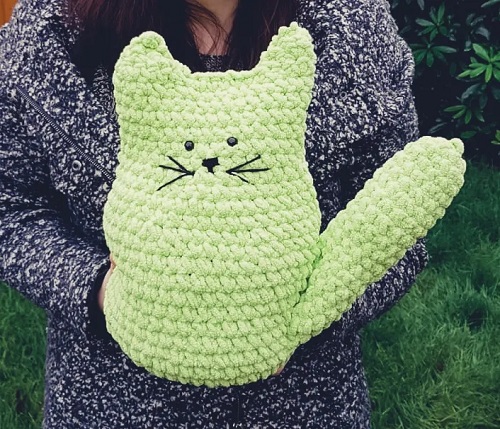 Easy and Cute Crochet Doorstop Pattern 2